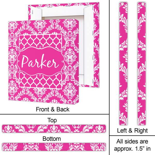 Moroccan & Damask 20x24 - Canvas Print - Approval