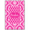 Moroccan & Damask Wood Print - 20x30 (Personalized)