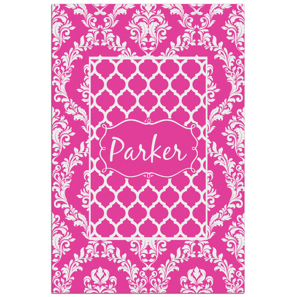 Custom Moroccan & Damask Poster - Matte - 24x36 (Personalized)