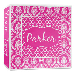 Moroccan & Damask 3-Ring Binder - 2 inch (Personalized)