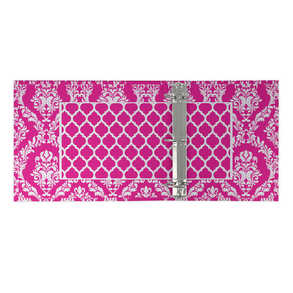 Moroccan & Damask 3 Ring Binders - Full Wrap - 2" - OPEN INSIDE