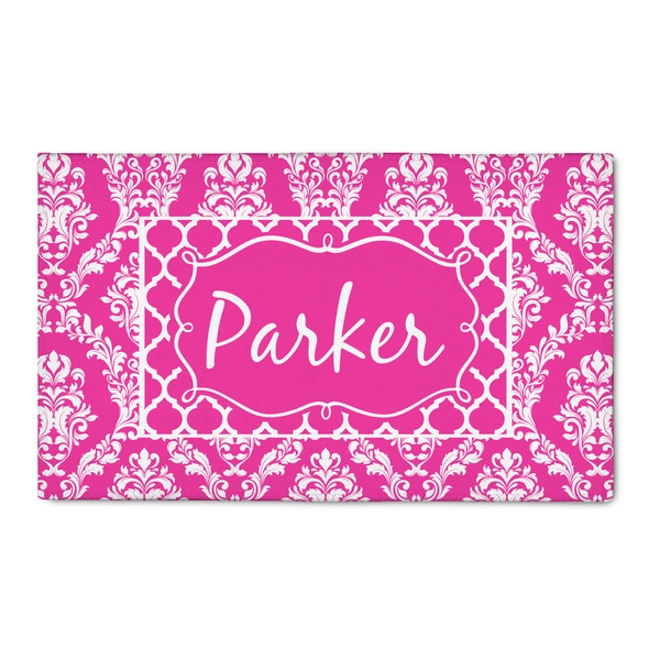 Custom Moroccan & Damask 3' x 5' Indoor Area Rug (Personalized)