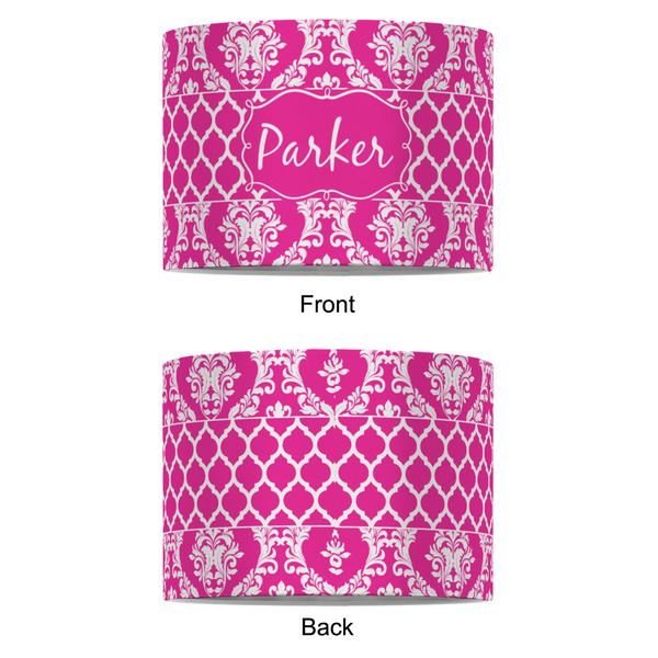 Moroccan & Damask 8" Drum Lampshade - APPROVAL (Fabric)