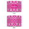 Moroccan & Damask 8" Drum Lampshade - APPROVAL (Fabric)