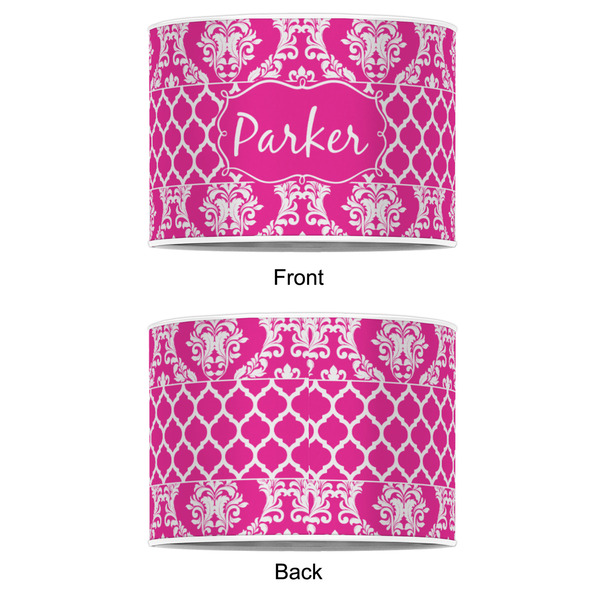 Moroccan & Damask 8" Drum Lampshade - APPROVAL (Poly Film)