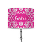 Moroccan & Damask 8" Drum Lamp Shade - Poly-film (Personalized)