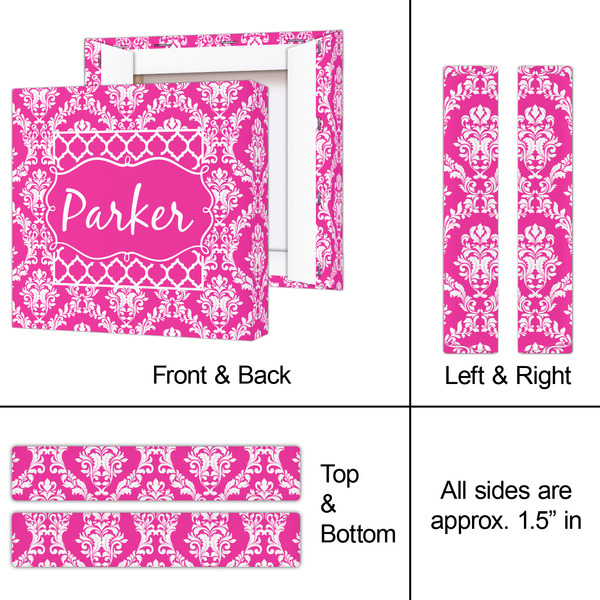 Moroccan & Damask 8x8 - Canvas Print - Approval