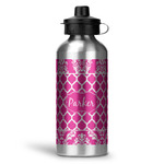 Moroccan & Damask Water Bottle - Aluminum - 20 oz (Personalized)
