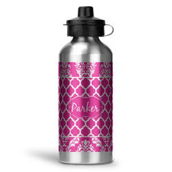 Moroccan & Damask Water Bottles - 20 oz - Aluminum (Personalized)