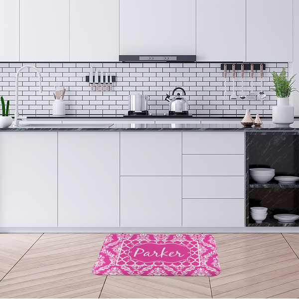 Moroccan & Damask Anti-Fatigue Kitchen Mats - LIFESTYLE