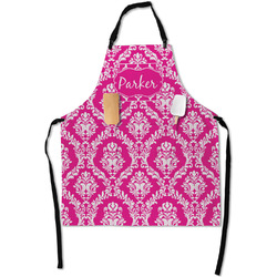 Moroccan & Damask Apron With Pockets w/ Name or Text