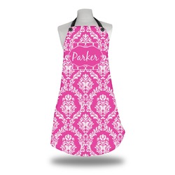 Moroccan & Damask Apron w/ Name or Text