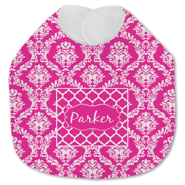Moroccan & Damask Baby Bib - AFT closed