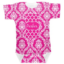 Moroccan & Damask Baby Bodysuit (Personalized)