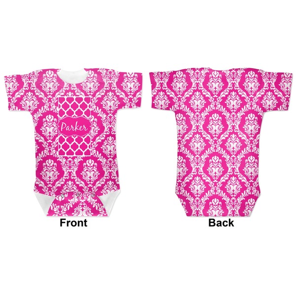Moroccan & Damask Baby Bodysuit Approval