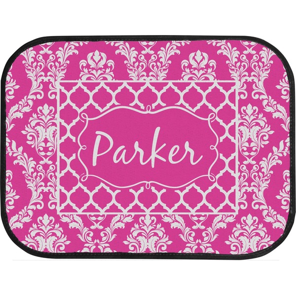 Moroccan & Damask Back Seat Car Mat