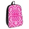 Moroccan & Damask Backpack - angled view