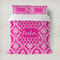 Moroccan & Damask Duvet Cover (Personalized)