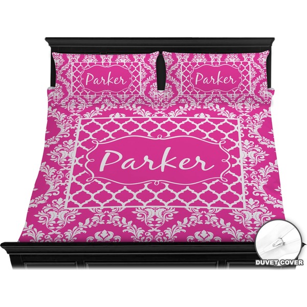 Moroccan & Damask Bedding Set (King) - Duvet