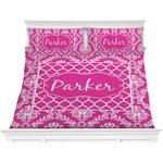 Moroccan & Damask Comforter Set - King (Personalized)
