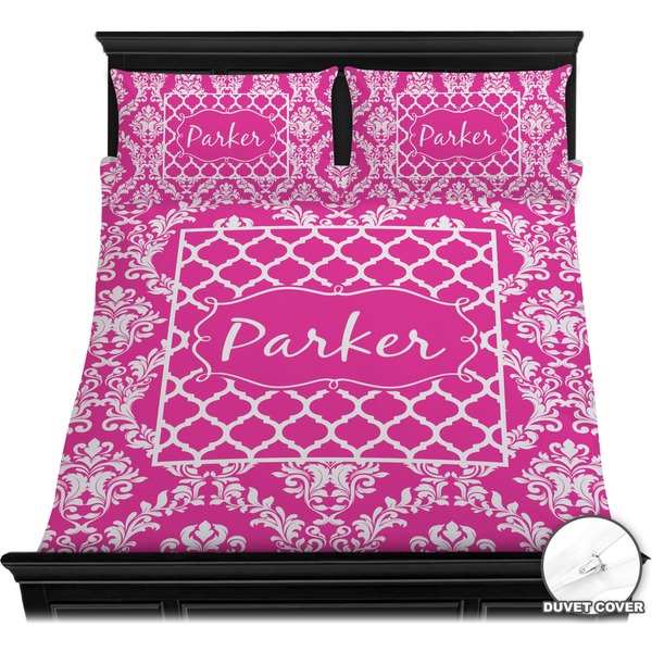 Moroccan & Damask Bedding Set (Queen) - Duvet