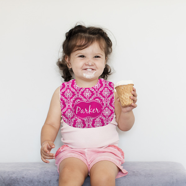 Moroccan & Damask Bib Lifestyle Girl