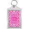 Moroccan & Damask Bling Keychain (Personalized)