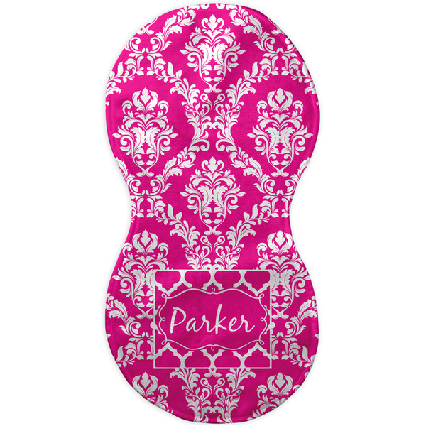 Moroccan & Damask Burp Peanut Shaped Flat