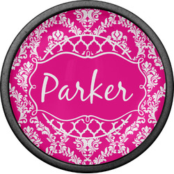 Moroccan & Damask Cabinet Knob (Black) (Personalized)