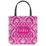 Moroccan & Damask Canvas Tote Bag - Large - 18"x18" (Personalized)