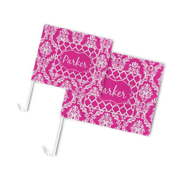Moroccan & Damask Car Flags - PARENT MAIN (both sizes)
