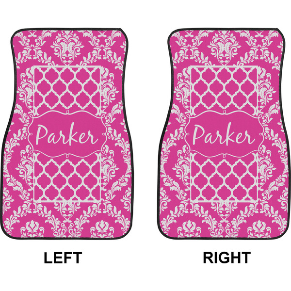 Moroccan & Damask Car Mat Front - Approval