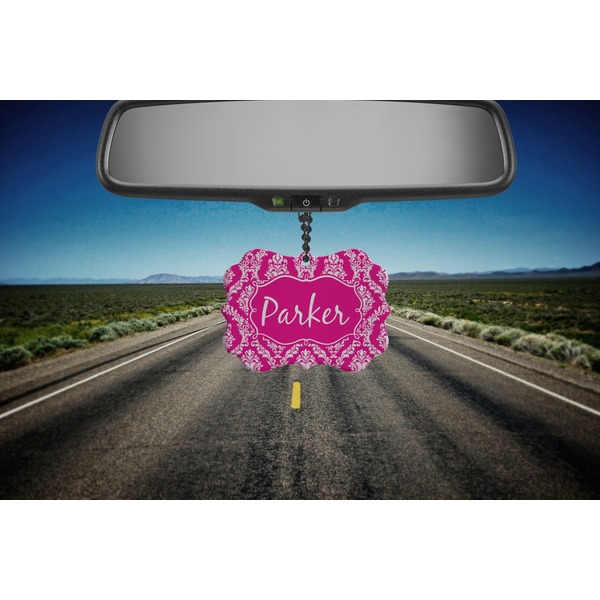 Moroccan & Damask Car Ornament (Road)