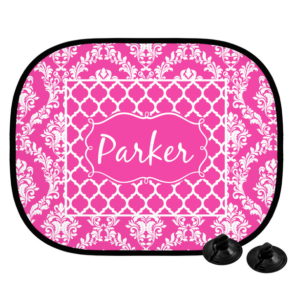 Custom Moroccan & Damask Car Side Window Sun Shade (Personalized)