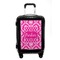 Moroccan & Damask Carry On Hard Shell Suitcase - Front