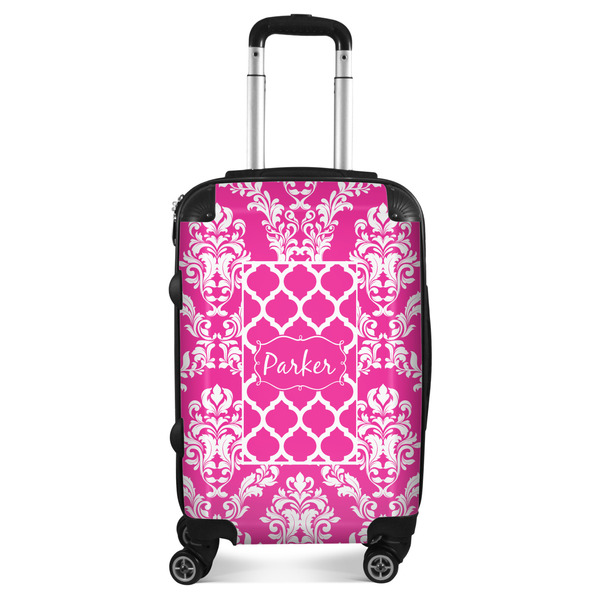 Custom Moroccan & Damask Suitcase (Personalized)