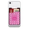 Moroccan & Damask Cell Phone Credit Card Holder w/ Phone