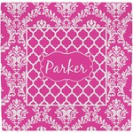 Moroccan & Damask Ceramic Tile Hot Pad (Personalized)