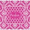 Moroccan & Damask Ceramic Tile Hot Pad (Personalized)