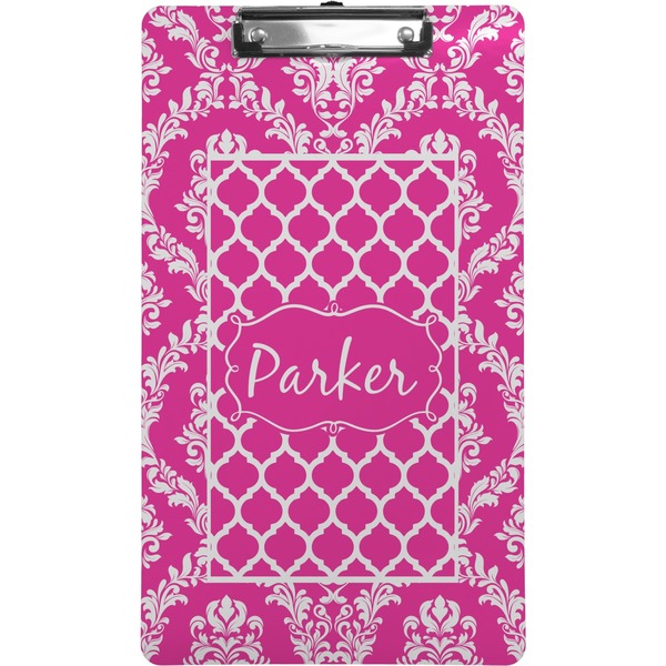 Custom Moroccan & Damask Clipboard (Legal Size) (Personalized)