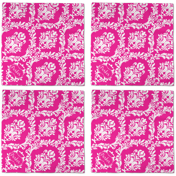 Moroccan & Damask Cloth Napkins - Personalized Dinner (APPROVAL) Set of 4