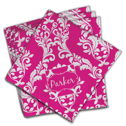 Moroccan & Damask Cloth Napkins (Set of 4) (Personalized)