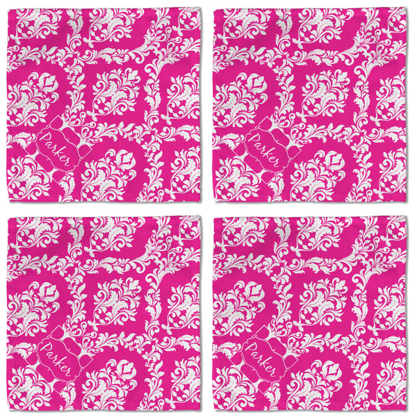 Moroccan & Damask Cloth Napkins - Personalized Lunch (APPROVAL) Set of 4