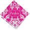 Moroccan & Damask Cloth Napkins - Personalized Lunch (Folded Four Corners)