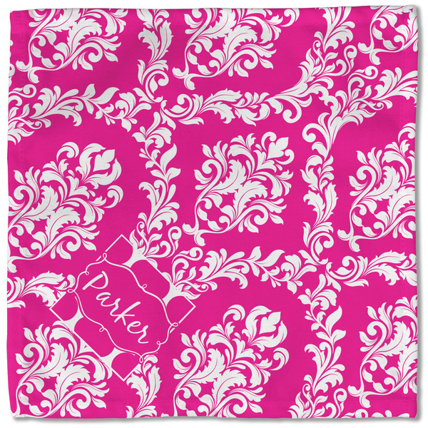 Moroccan & Damask Cloth Napkins - Personalized Lunch (Single Full Open)