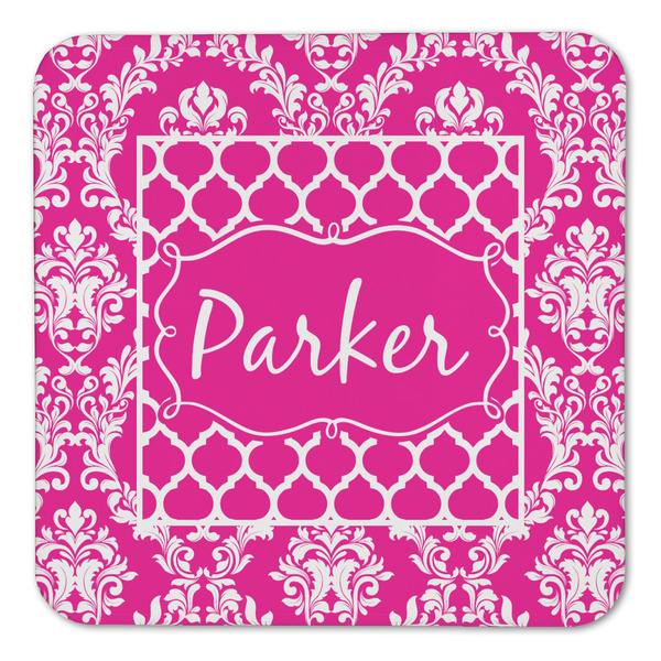 Moroccan & Damask Coaster Set - FRONT (one)