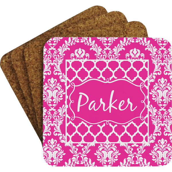 Moroccan & Damask Coaster Set (Personalized)