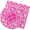 Moroccan & Damask Rubber Backed Coaster (Personalized)