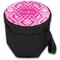 Moroccan & Damask Collapsible Personalized Cooler & Seat (Closed)