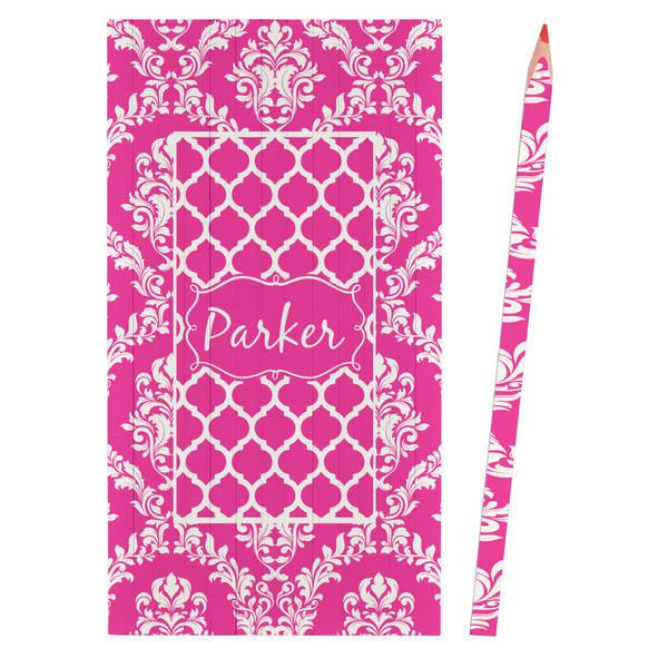 Moroccan & Damask Colored Pencils - Front View